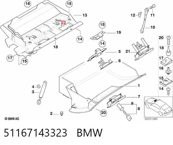  51167143323 BMW