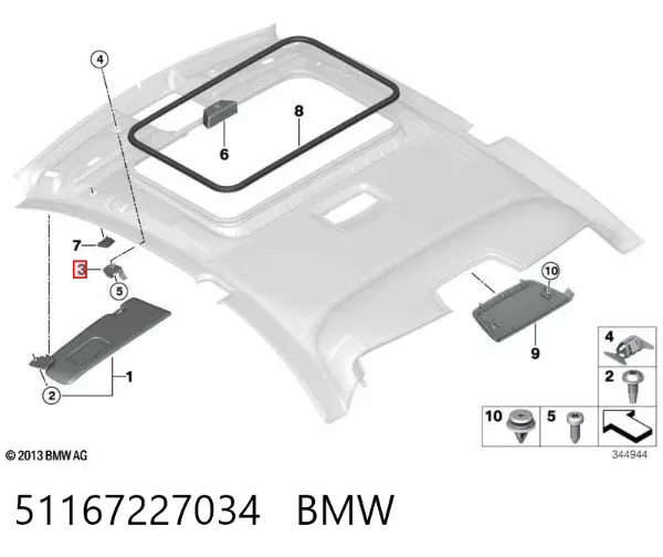  51167227034 BMW