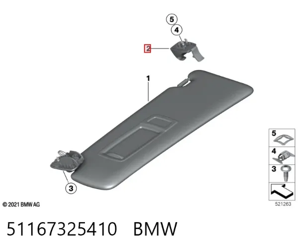  51167325410 BMW