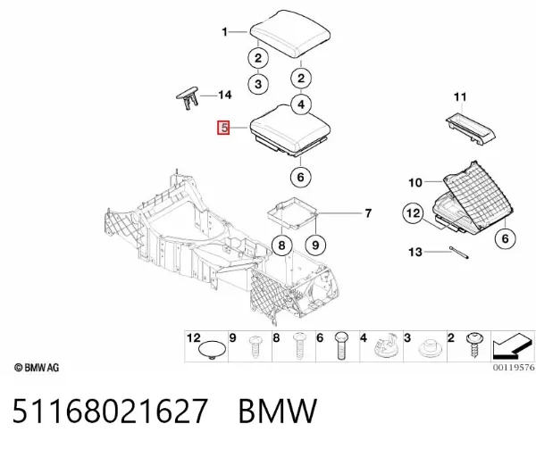  51168021627 BMW