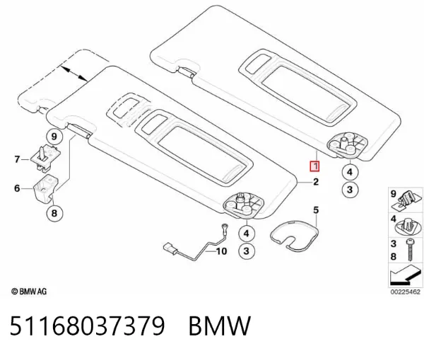 Parasol BMW X5 E70