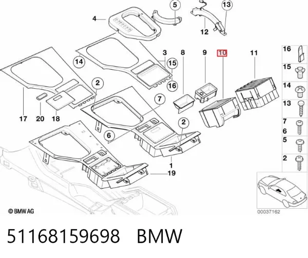 51168159698 BMW