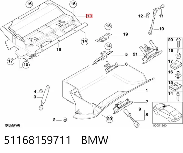  51168159711 BMW