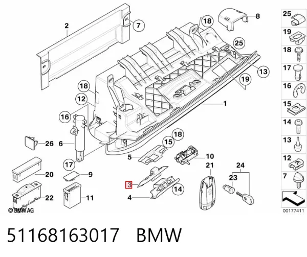  51168163017 BMW