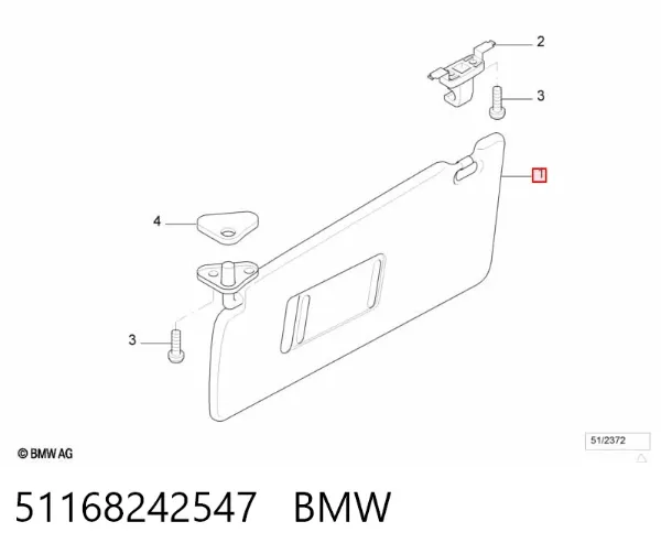 51168242547 BMW