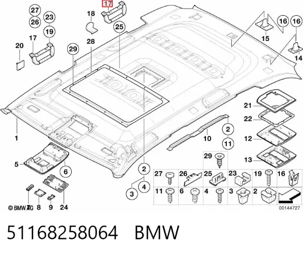  51168258064 BMW