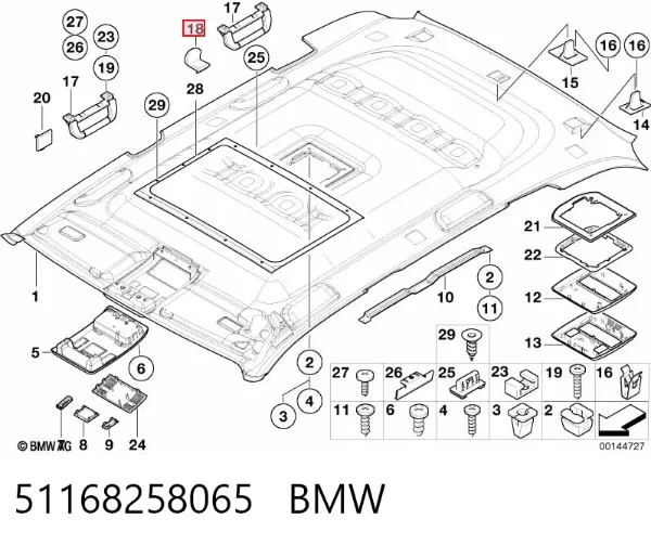  51168258065 BMW
