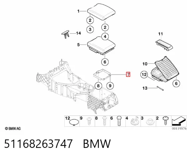  51168263747 BMW