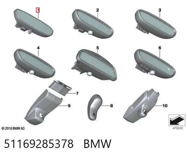  51169285378 BMW
