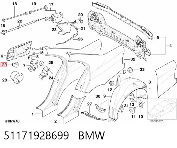  51171928699 BMW