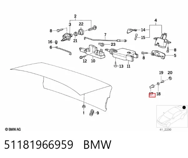  51181966959 BMW