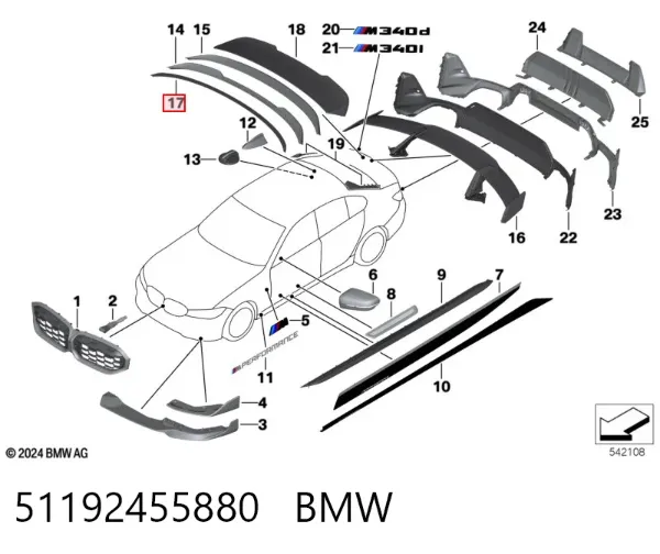  51192455880 BMW