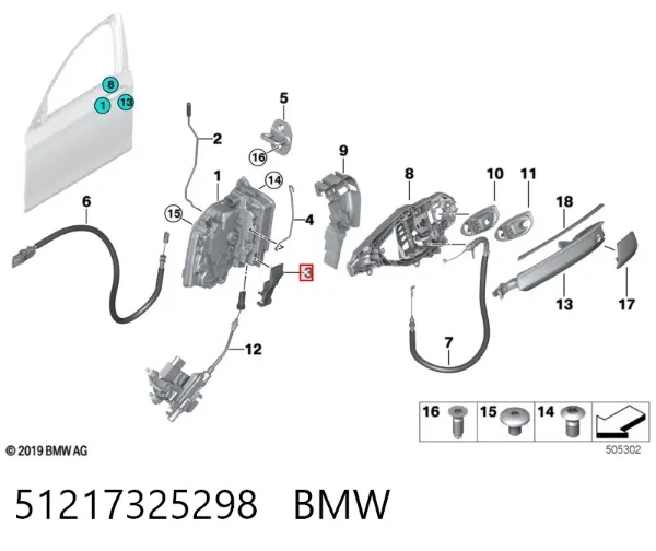  51217325298 BMW
