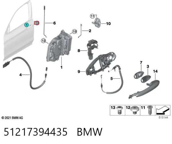  51217394435 BMW