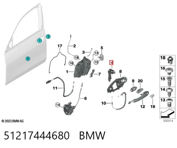 51217444680 BMW