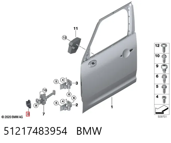  51217483954 BMW
