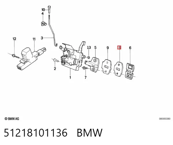  51218101136 BMW