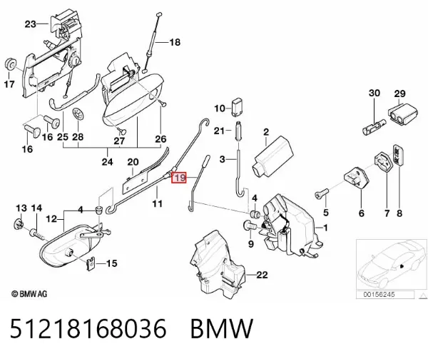  51218168036 BMW