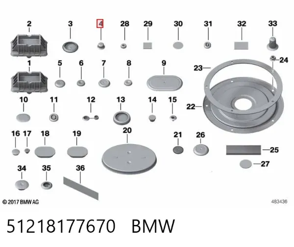  51218177670 BMW