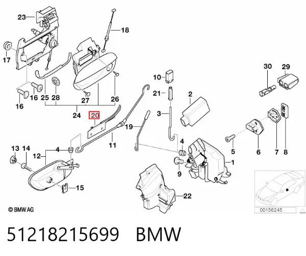  51218215699 BMW