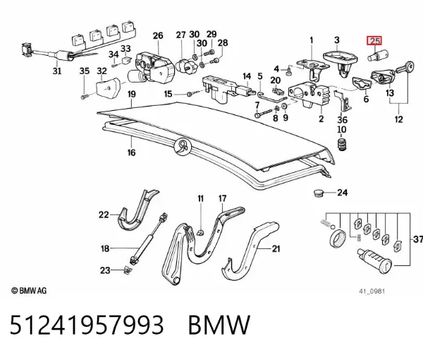  51241957993 BMW