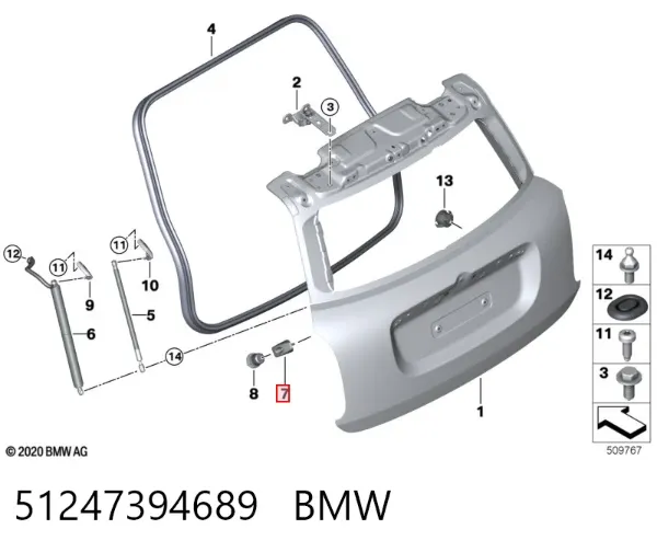  51247394689 BMW