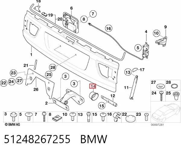 Soporte del alternador BMW X5 E53