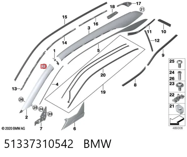  51337310542 BMW