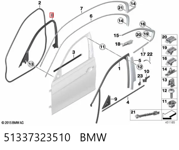  51337323510 BMW