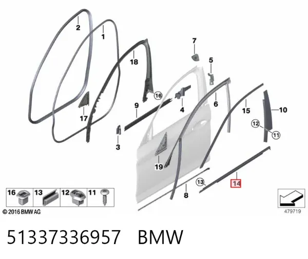  51337336957 BMW