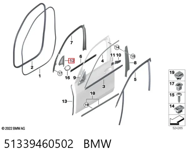  51339460502 BMW