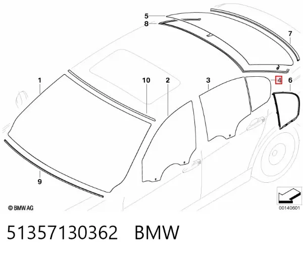  51357130362 BMW