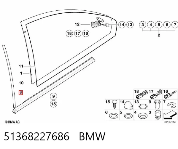  51368227686 BMW