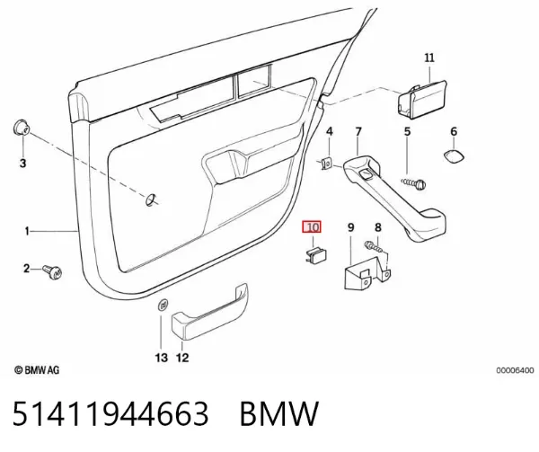  51411944663 BMW