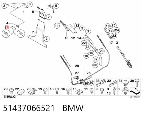  51437066521 BMW