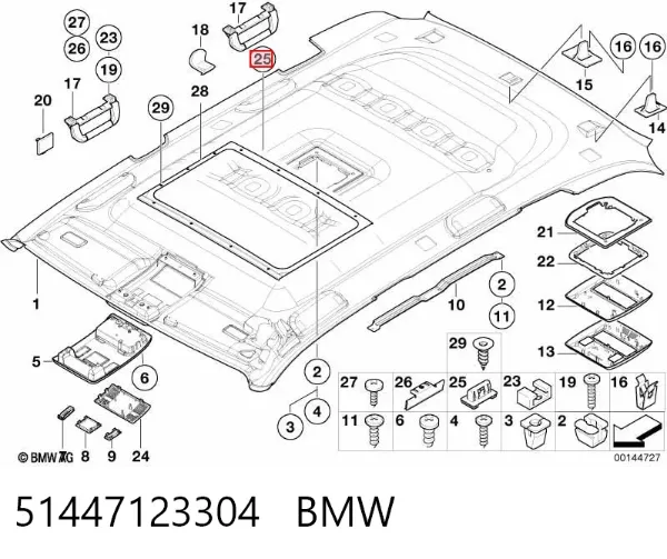  51447123304 BMW