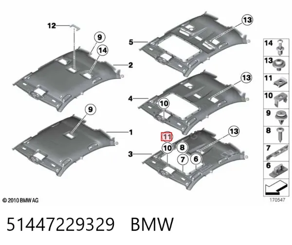  51447229329 BMW