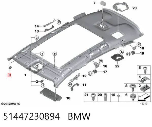  51447230894 BMW