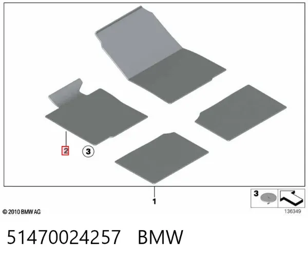  51470024257 BMW