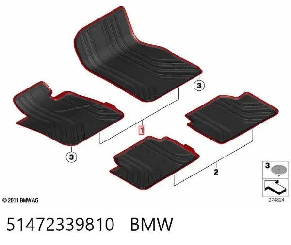  51472339810 BMW