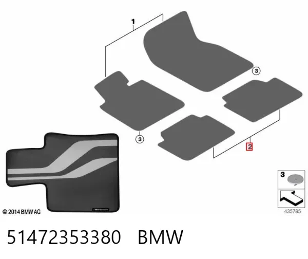  51472353380 BMW
