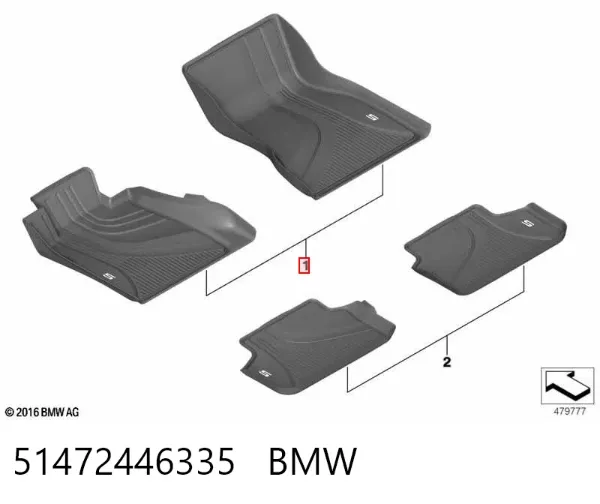  51472446335 BMW