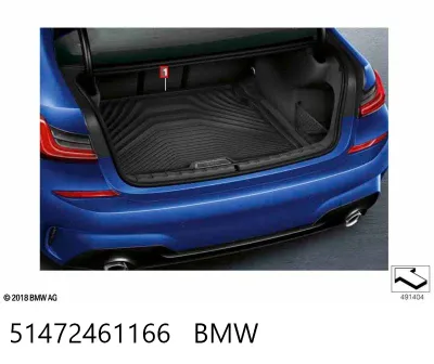 Alfombrilla del maletero BMW 51472461166