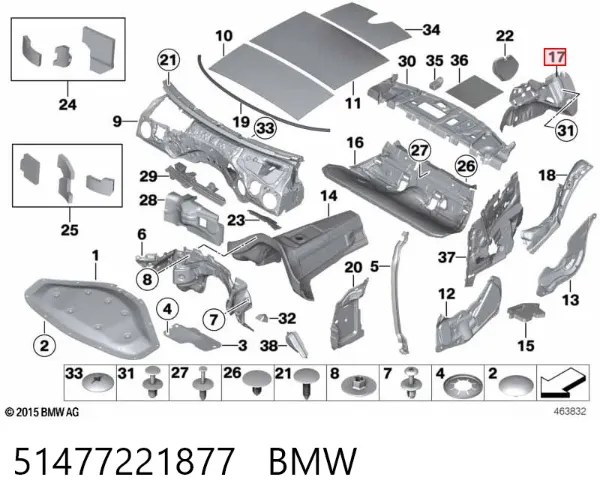  51477221877 BMW