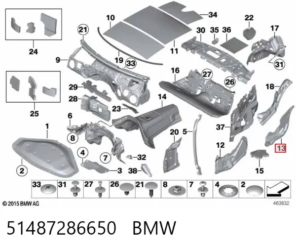  51487286650 BMW