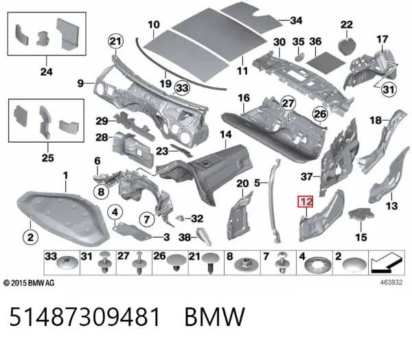  51487309481 BMW