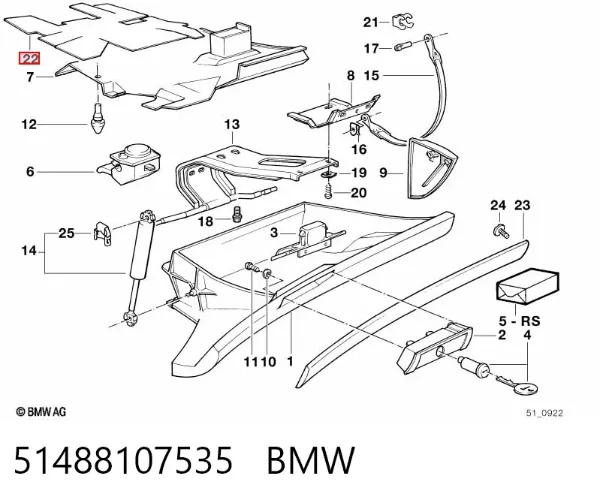  51488107535 BMW