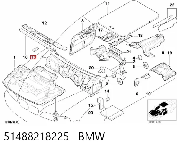 51488218225 BMW