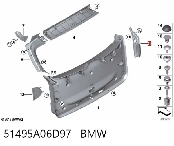  51495A06D97 BMW