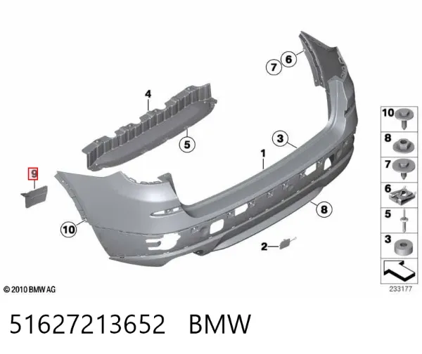  51627213652 BMW